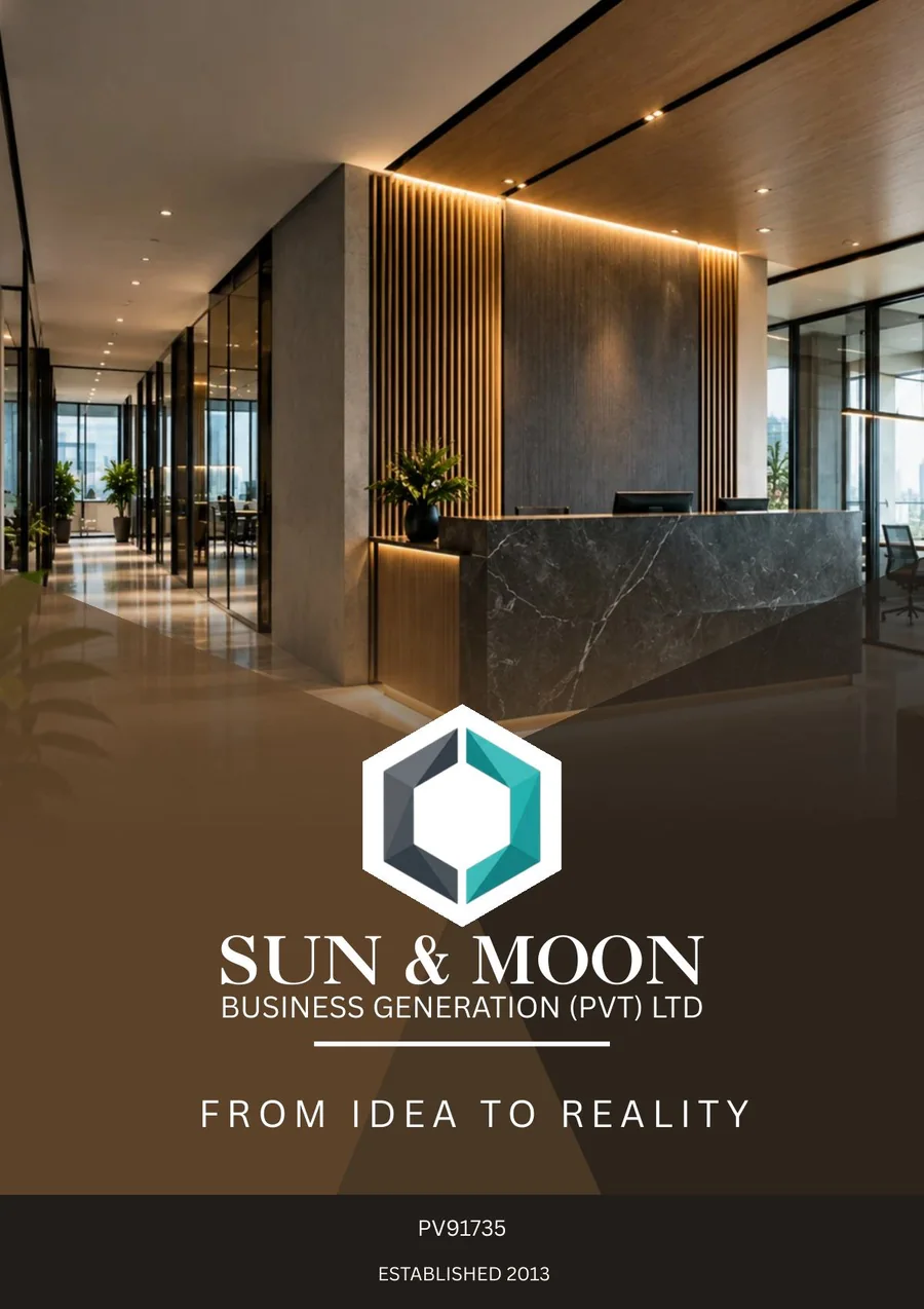 Cover of the Sun and Moon business generation company profile